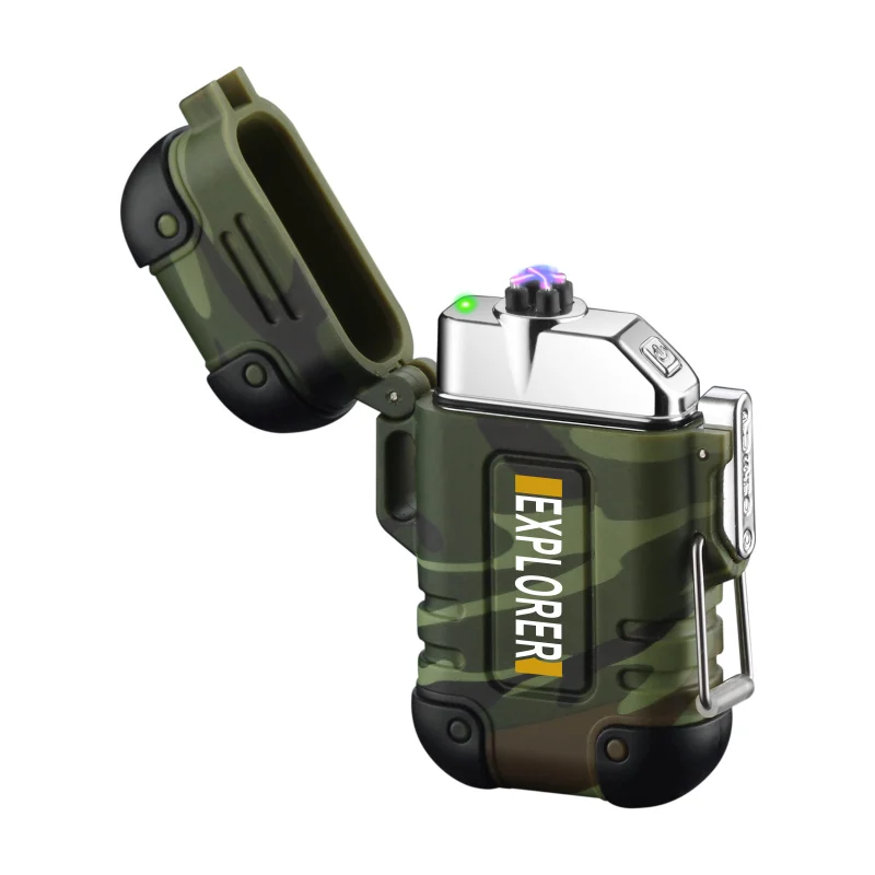 New Waterproof Electric Arc Lighter, USB Lighter