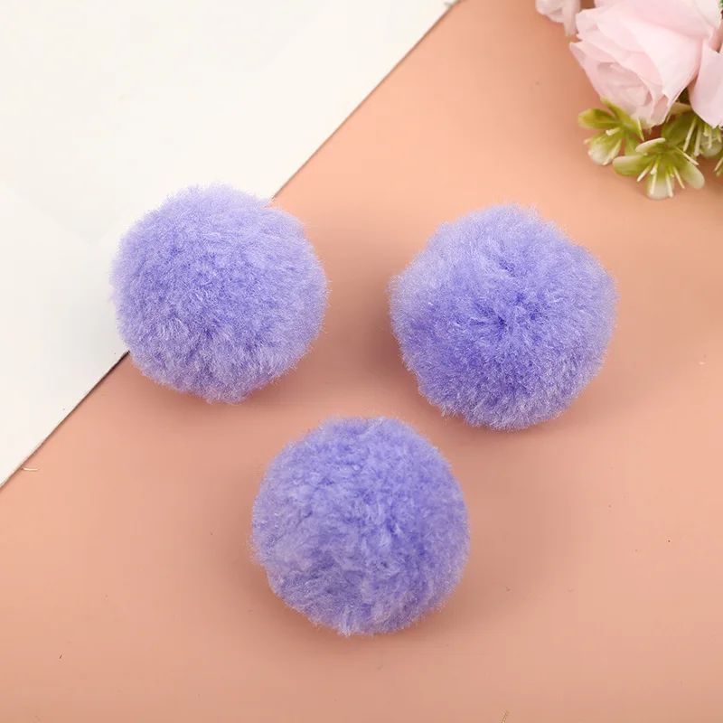 Wholesale 1/1.5/2/2.5/3cm Soft Polypropylene Pom Poms Ball Accessories Christmas Snow Pompom Ball Decoration Crafts