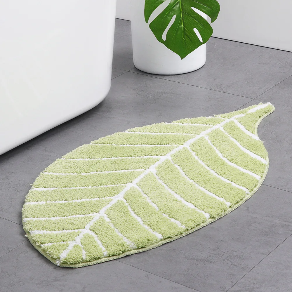 Living room rug Home bathroom door mat absorbent door mat Kitchen bedroom shaped floor mat machine washable tufted rug