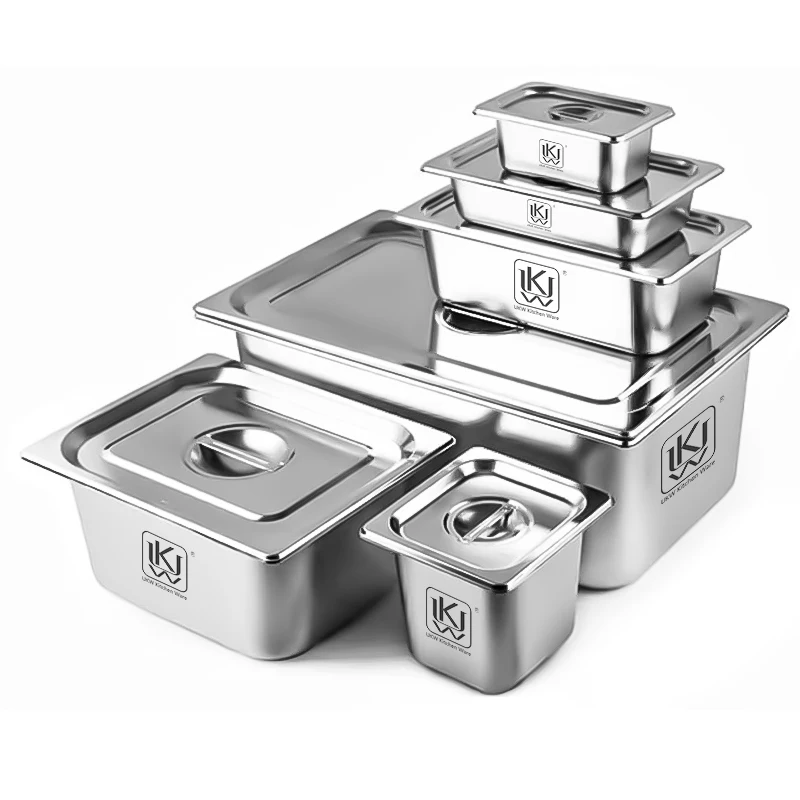 Factory Direct OEM Accept Contemporary Gastronorm Holder Stainless Steel Food Warmer Pans S/S Gn Pan