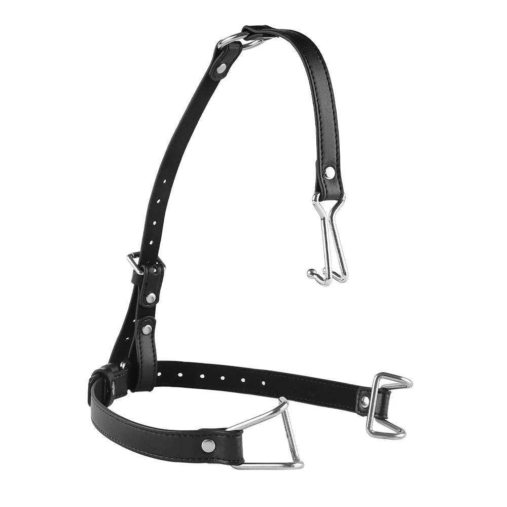 Bondage Gear Stainless Steel Nose Hook and Mouth Clamps BDSM Sm Sex Toys for Adults for Women and Men Juguetes Sexuales