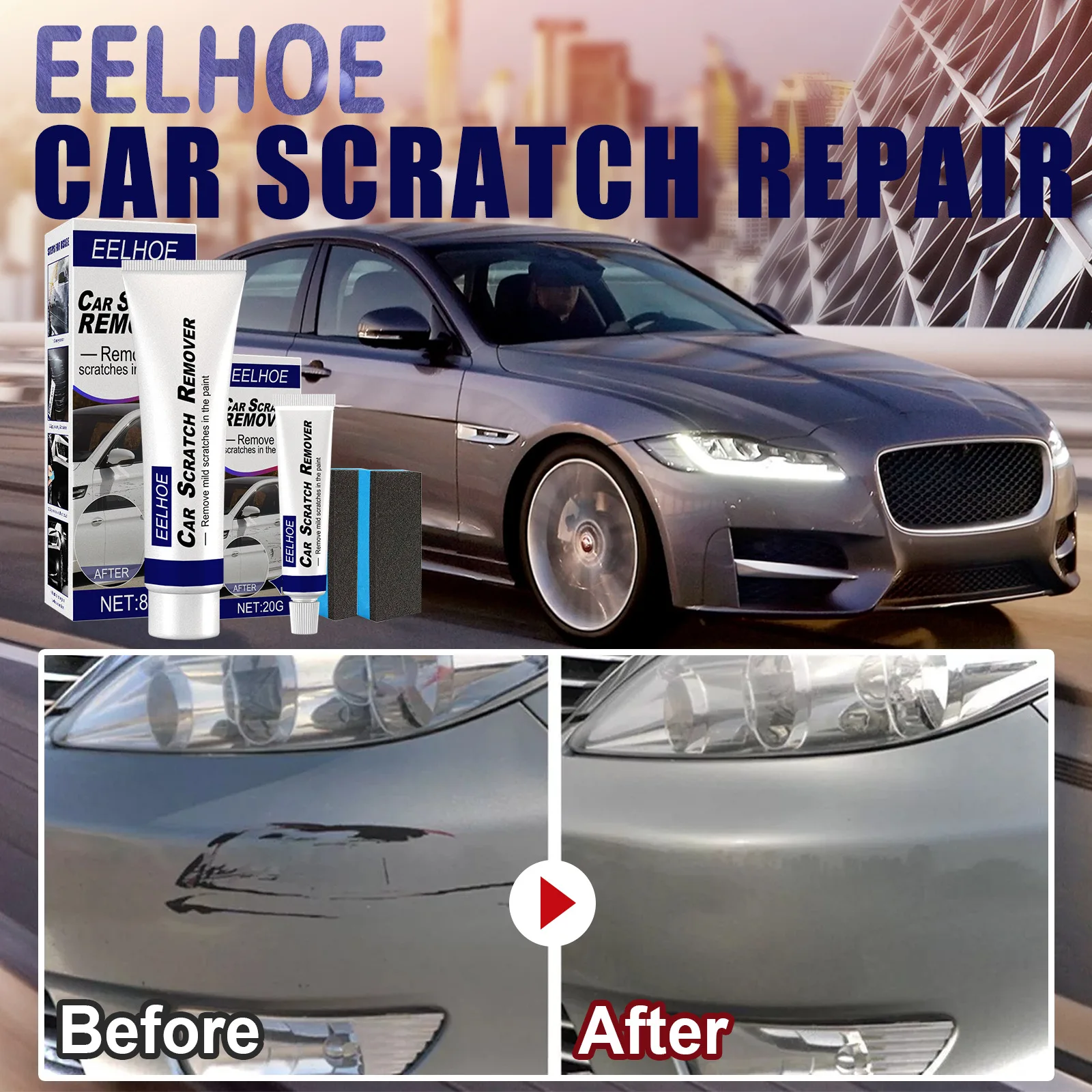 Wholesale Car Scratch Remover Remove Mild Scratches In The Paint Automotive Scratch Repair Paste Car Care Repair Tools
