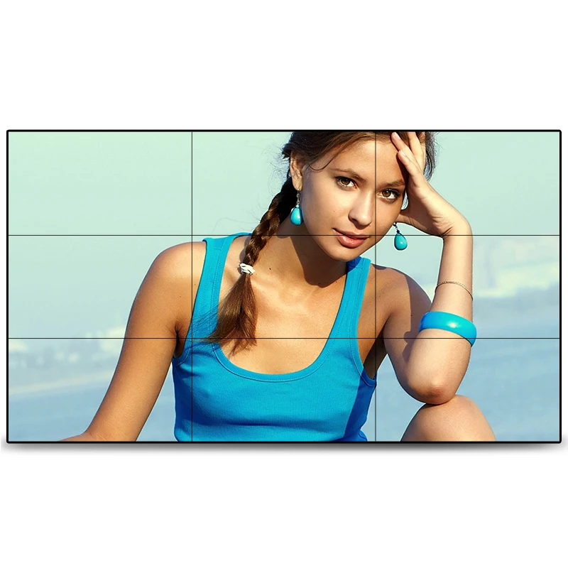 LG 49 55 дюймов 2x2 2x3 3x3 1,7 мм Мультиэкран Videowall ультра узкий Безель дисплей Did ЖК видео настенные мониторы