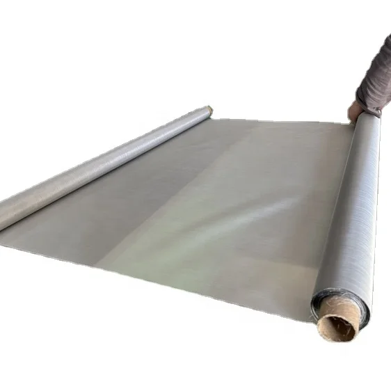 Factory  produce 150Mesh 300Mesh 635 mesh Stainless Steel Woven Mesh Screen