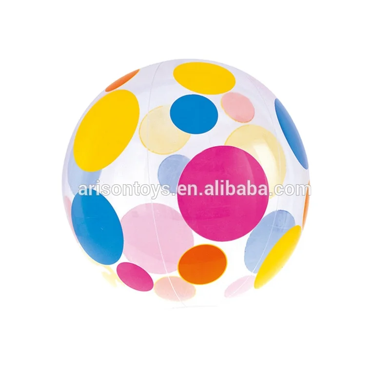 Customized PVC inflatable water Ball inflatable ball beach ball for foldable pool play ball