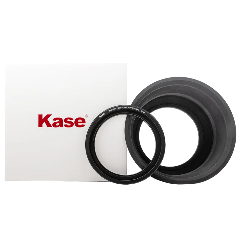 Kase 72MM Foldable Magnetic Installed Lens Hood Includes Adapter Ring