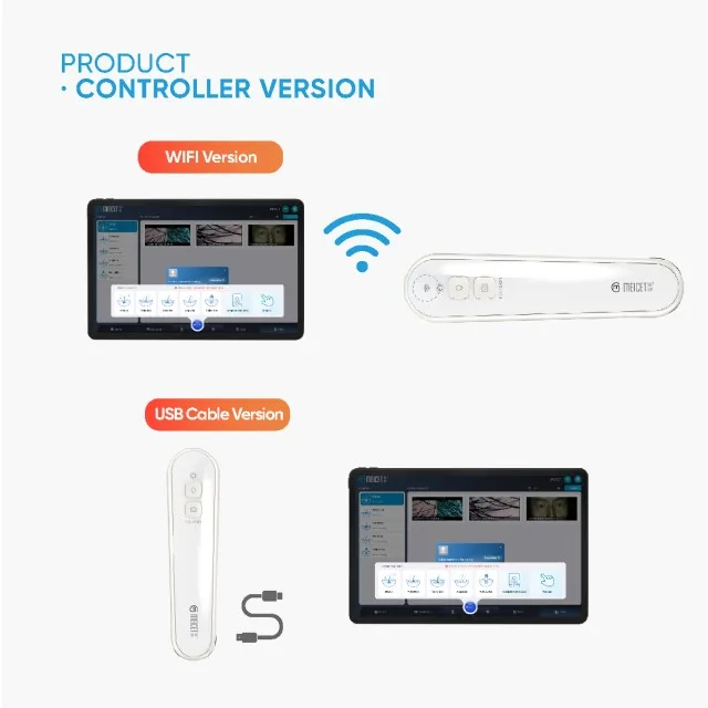 MEICET MFJC-1B Digital Scalp & Body Hair Analyzer Machine Wi-Fi Wireless Camera Detector for US EU JP IT ZA Plugs