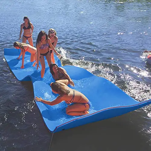 BN Customizable Durable 3-in-1 Roll-up Outdoor Pool Floating Foldable Foam Mat Water Floater for Piscina