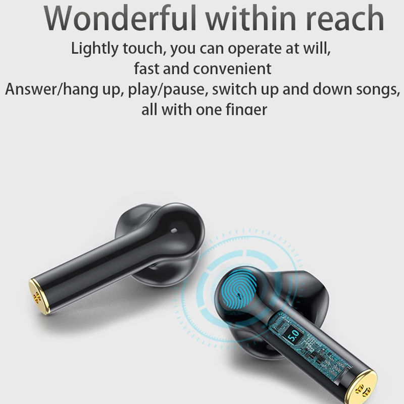 Latest wireless earphone translation earbuds V03 TWS headphones multilingual translation earbuds earphone