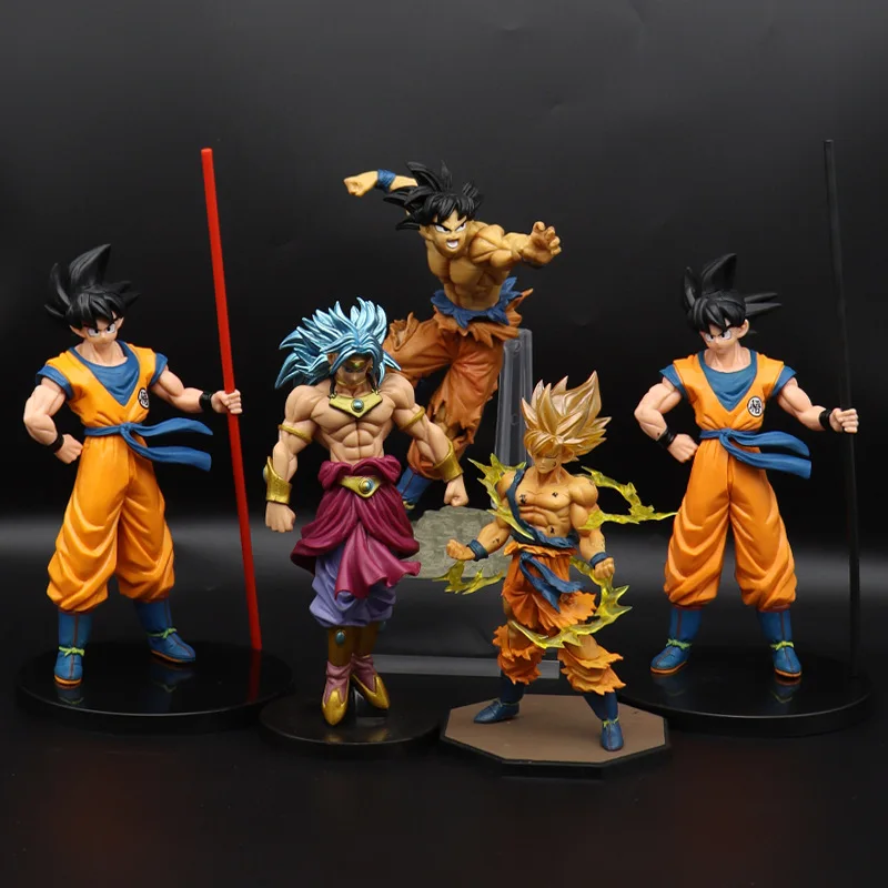 Хит продаж 31 см DBZ Goku Gogeta vegeto игрушки-фигурки 70 стилей Vegeta ПВХ Супер Saiyan