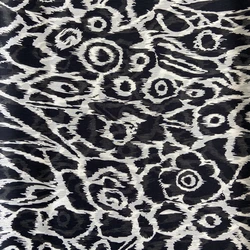 100% polyester  ladies skirt crepe style chiffon  fabric with fashion printed  pattern