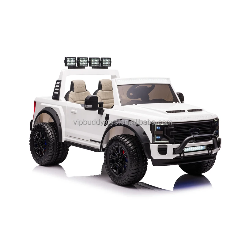 2023 новейший белый Ford 12 В электрический автомобиль 2 4 г с дистанционным управлением детская пластиковая игрушка история ездить на машине