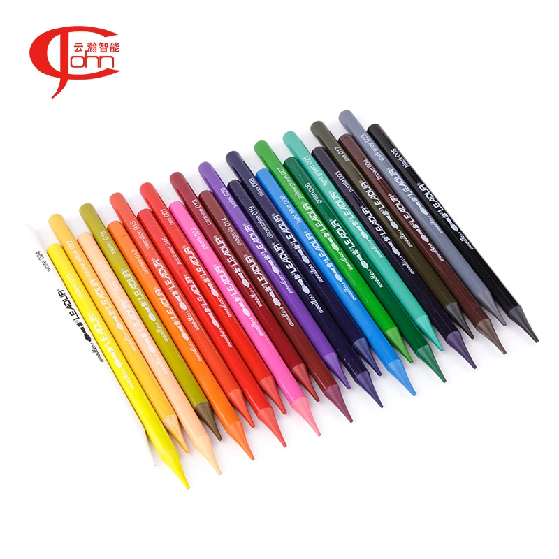 Cheap prism colored pencils manufacturer Woodless Color Pencil Set of 12 in Tin Box