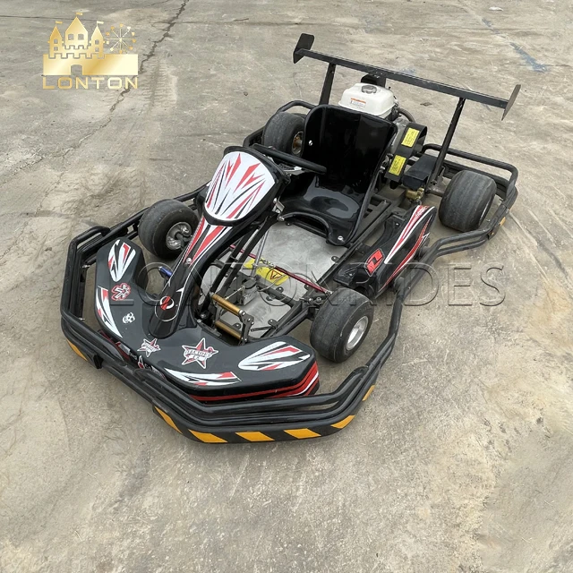 Lonton Indoor Go Kart Electric Adults 2 Person 250cc Racing Go Kart for Sale