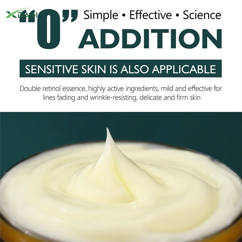 Wholesale Dilute Fine Lines Decree Lines Crema Polypeptide Repair Hydrating Firming Anti Aging Retinol Cream Facial Care Cream