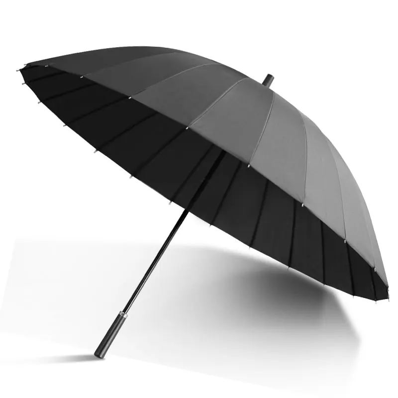 Customized Retail High Quality Incredible Proffesional No Minimum Double Canopy Drizzle Stick Golf Umbrellas