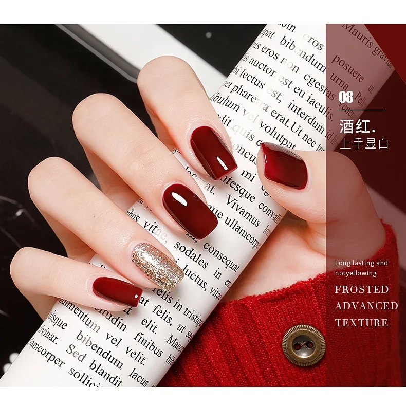 Найк Набор 24 цвета УФ акриловое волокно Профессиональный nail art одноразовые polygel лампа стартовый набор гелевых пресс для наращивания ногтей