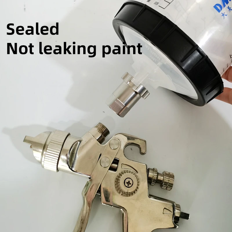 Quick Connector SAGOLA Spray Gun Adapter Spray Gun Cup Adapter Joints 18X2 8X1 For Spray Gun Disposable Measuring Cup