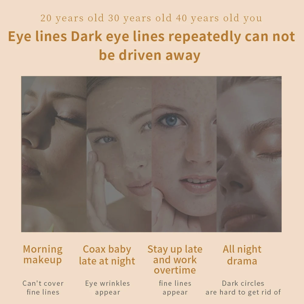 OEM Available Cosmetic Anti Wrinkle Organic Plant Eye Wrinkle Essence Cream