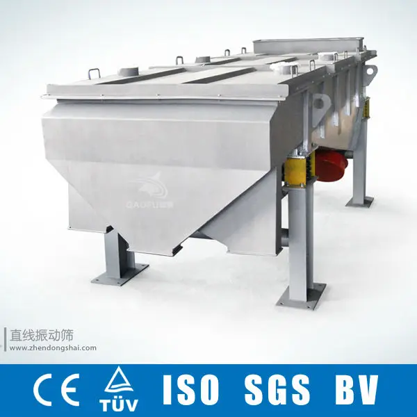 1 deck carbon steel stone vibrating screen machine
