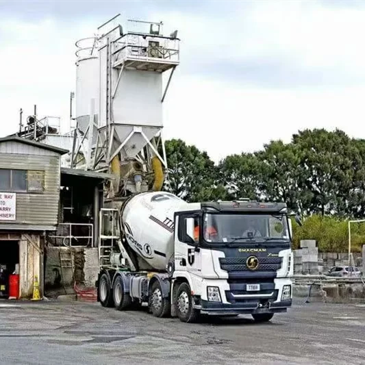 New Cement 10 14 Cubic Meter Concrete Mixer Shacman Concrete Mixer Truck
