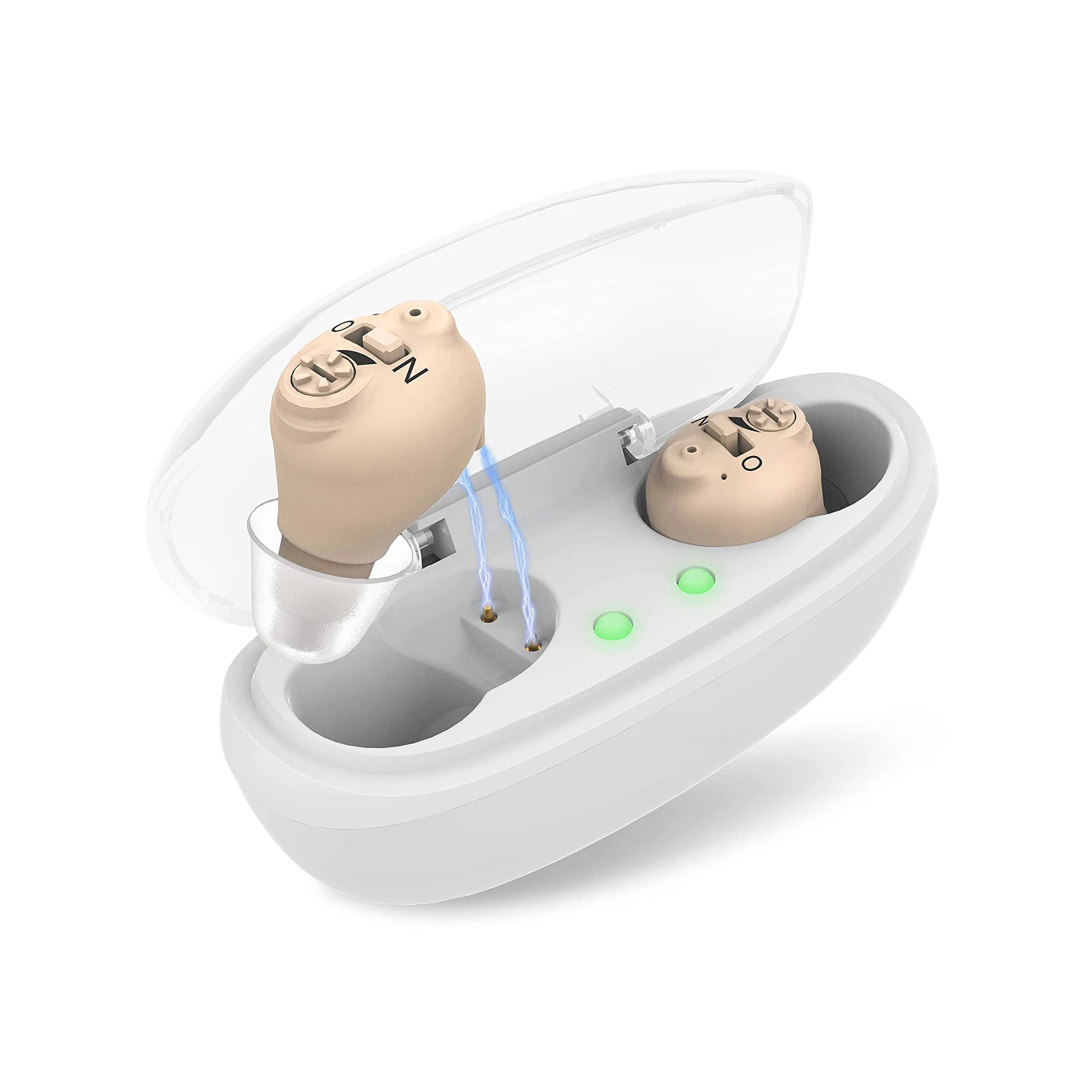 High Quality Otc Wireless Voraiya Hear Aids Amplifier CIC Invisible Hearing Aid Rechargeable