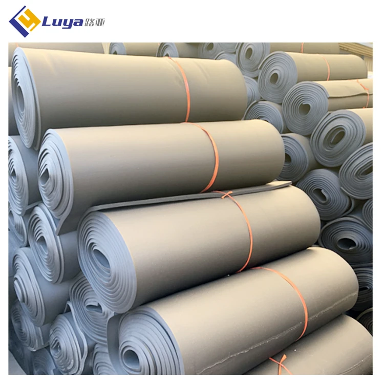 Factory Direct Sales NBR PVC Fire Resistance Rubber Foam Sheets Heat Insulation Sheet