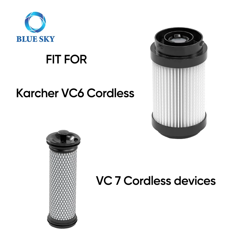 Картридж HEPA VC 6 7 Фильтры Запчасти Аксессуары для Karchers VC6 VC7 2 863-318 0 863-319