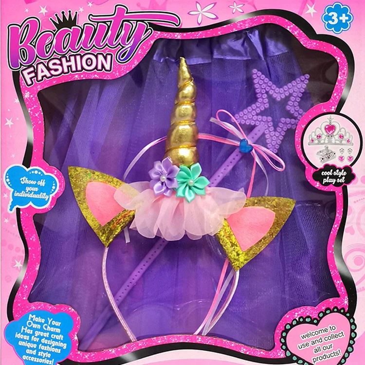 Fashion Vanity Realistic Pretend Play Set Imaginative Pink Fashion Kit For Girls With Hair Dryer