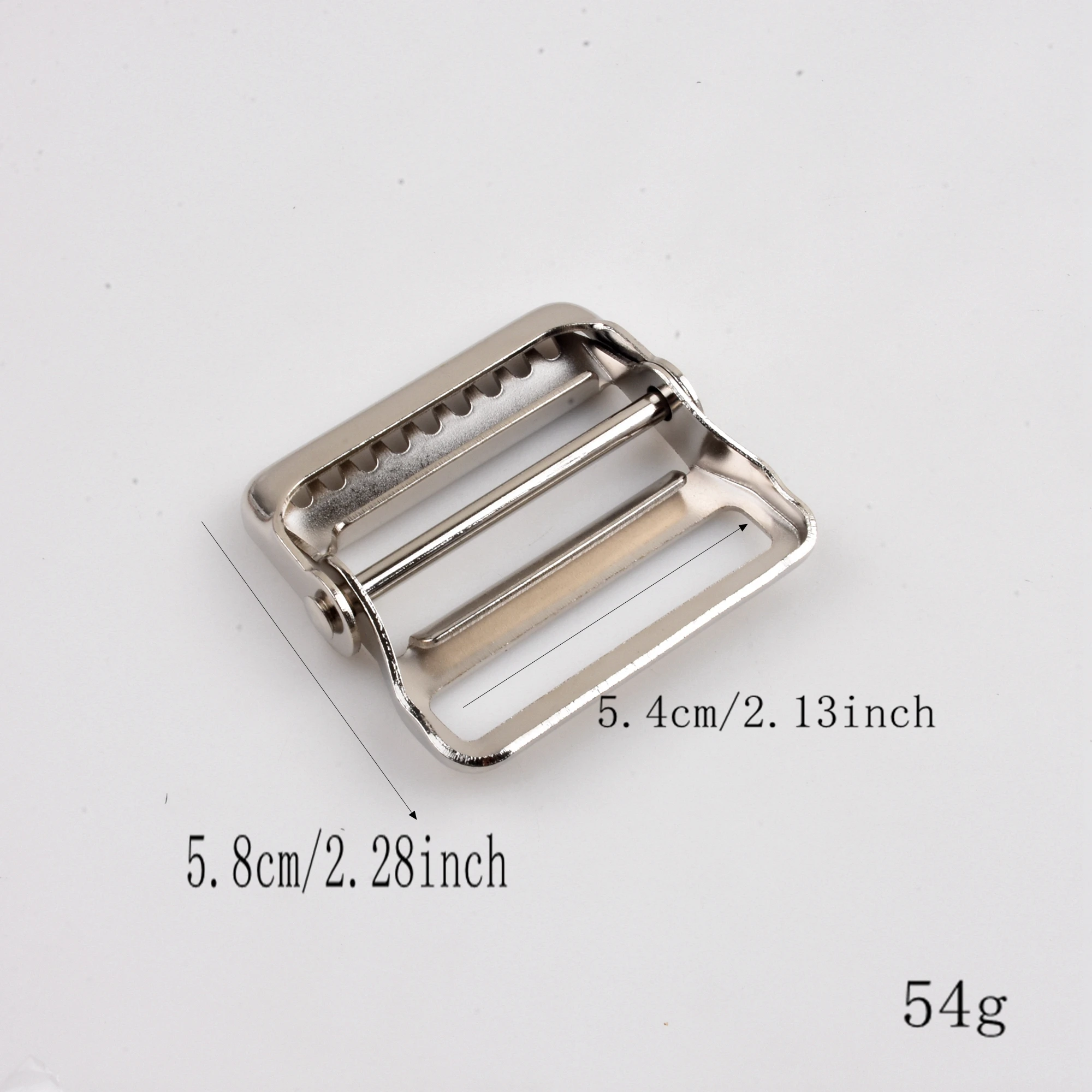 54mm 40mm Adjustable Buckle With Gear Metal Tactical Iron Belt Buckles