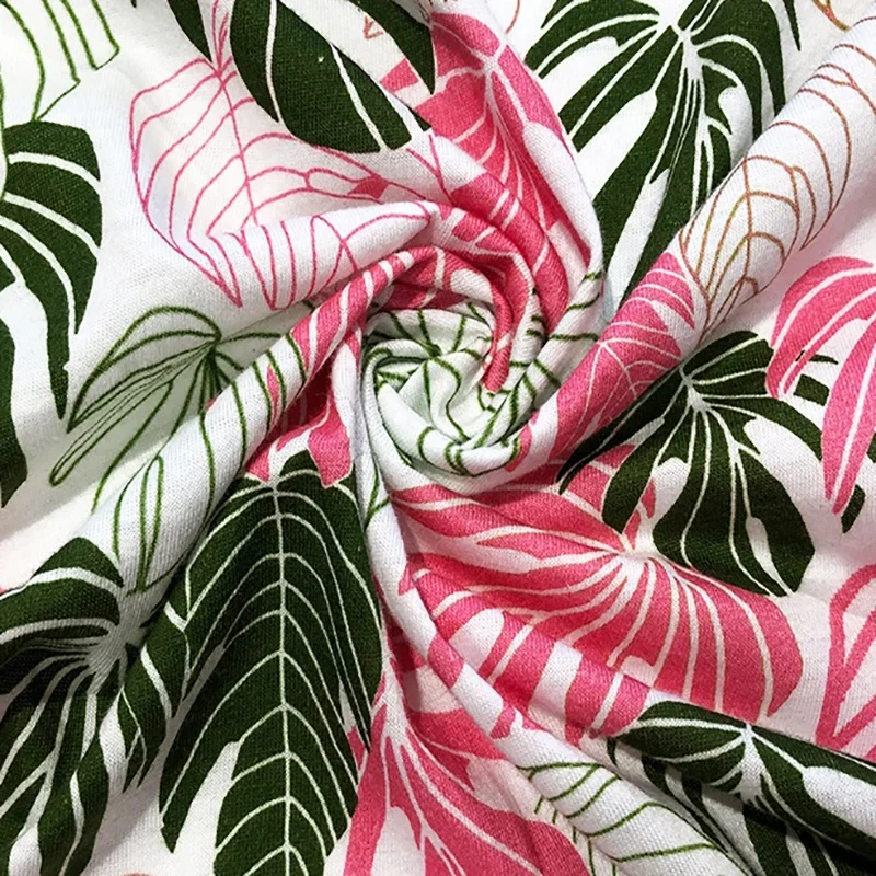 
factory made custom design digital printing vibrant patterns kids wear stretch cotton fabric for toddler 