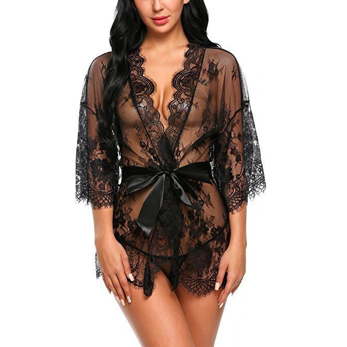 Hotsale women night wear sexy hot lingeries night wear sexy women lingerie night gown nuisette sexy lingerie nighty set