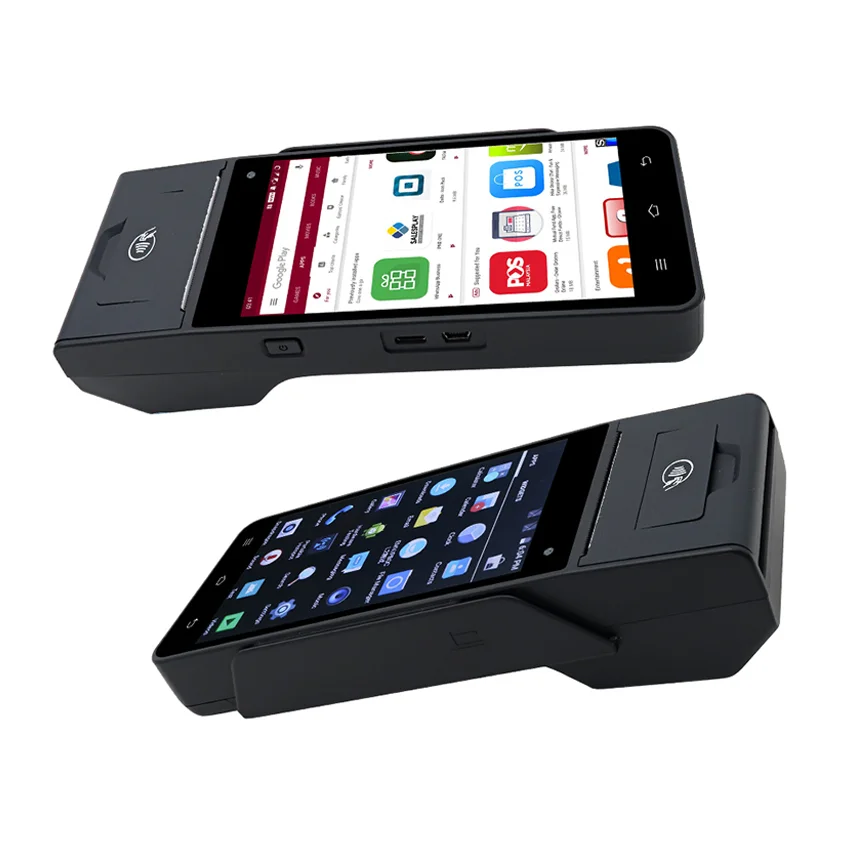 Z90 android pos terminal with 58mm pr and support hardware oem