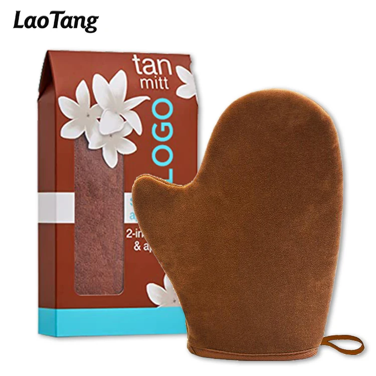 Hot Selling Wholesale Self Tanning Mitt Lotions Manufacturer Velvet Self-Tanning Mitt