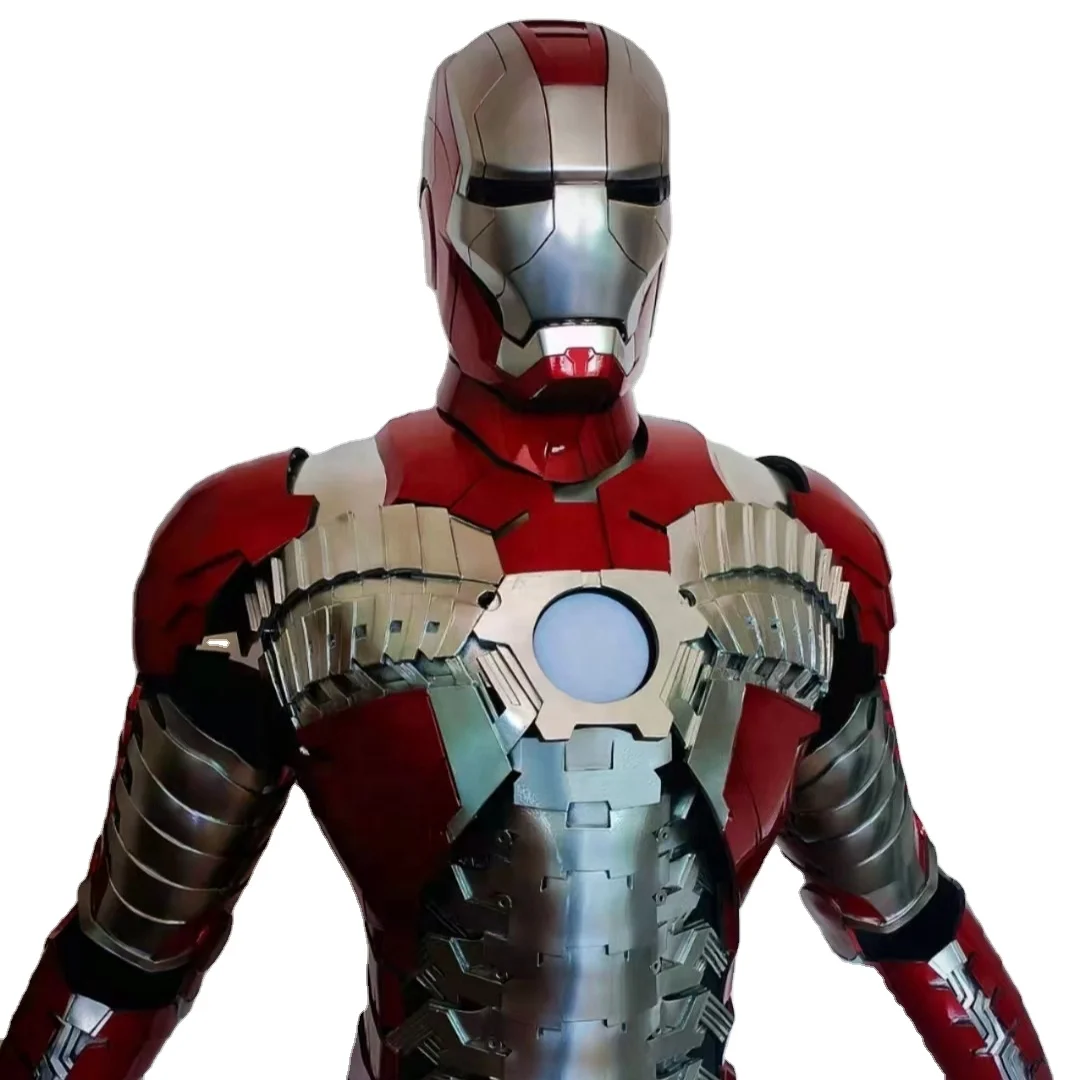 Custom irons mans costume cosplay adult robot real ironmans suit costume for performance or business