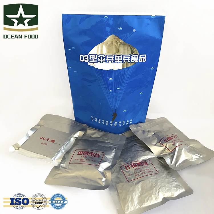  Meal Ready to Eat Individual Vacuum Pack Beidaihe(bdh) OEM ODM Hiking food MRE ration army