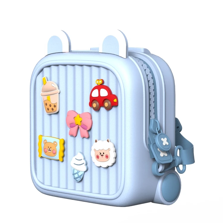 Wholesale Trendy Cartoon Kindergarten Kids Travel Small Backpack School Mini Toddler Pink Bags For Girls