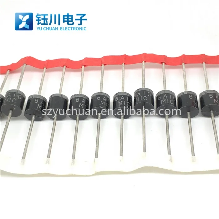new and original 6A10 rectifier diode 10A10 diode 6A/10A/1000V