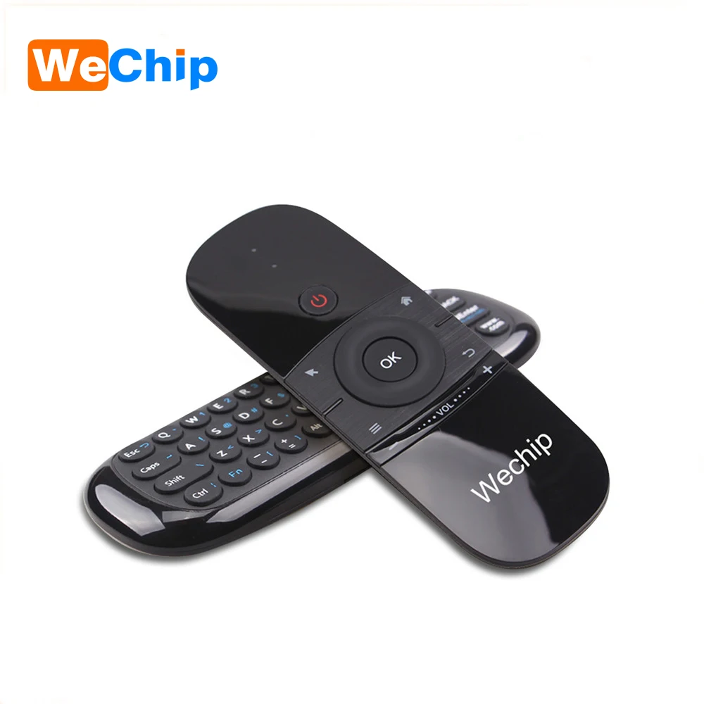 
Wechip best selling wechip w1 smart fly air mouse Mini keyboard Remote control 2.4g 