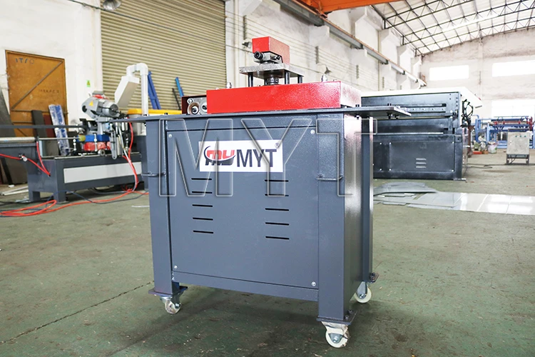 Square duct making machine auto Duct Line Pittsburgh Lock Forming Machine For Air Duct making