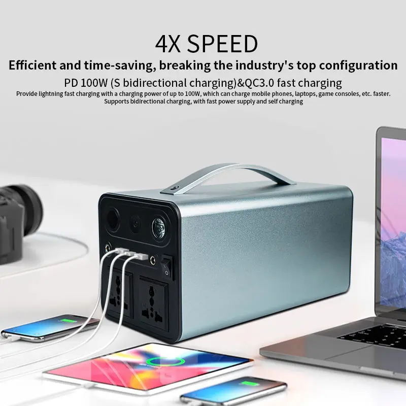 192Wh wholesale price 220V portable power station used with 300w lifepo4 energy storage lfp battery 180W Power Generator