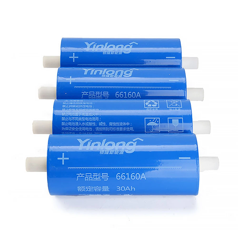 Yinlong 66160H 2.3v 40ah Original Grade a car Battery LTO 66160 40Ah Lithium Titanate batteries cell