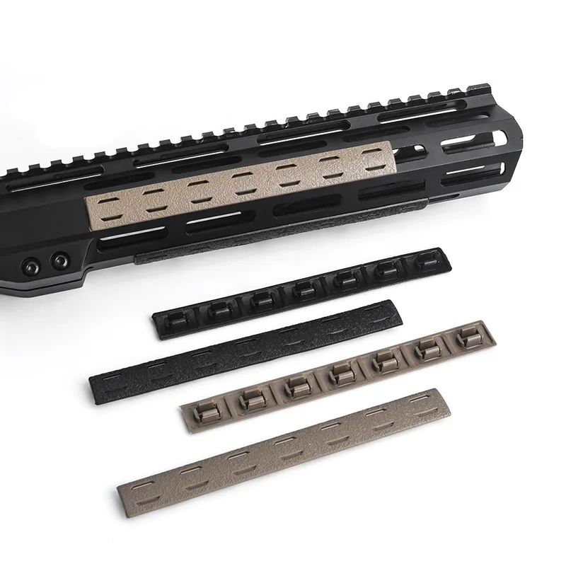 5Pcs / Set M LOK Ar-15 Handguards Cover Panel Rail Mount For Mlok Handguard Picatinny Rail Cover
