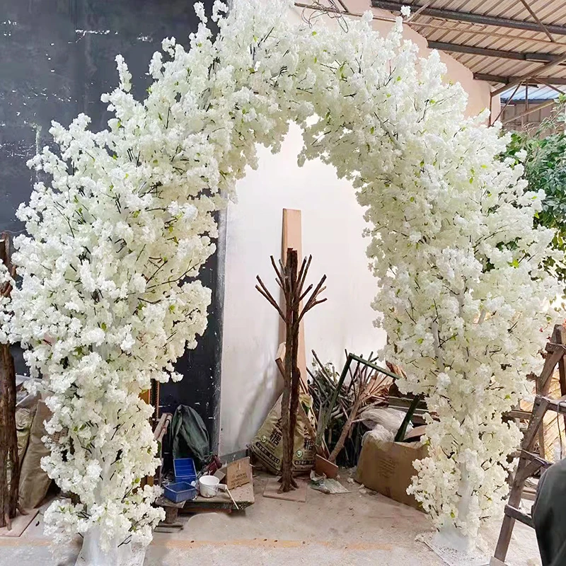 Wholesale 300 Cm High Wedding Event Backdrop Decor 3D Fake Flowers Panel Artificial Flower Tree For Wall
