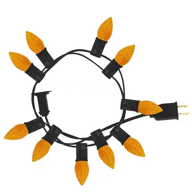 2020 roofline C7 colorful LED string light wire partylights