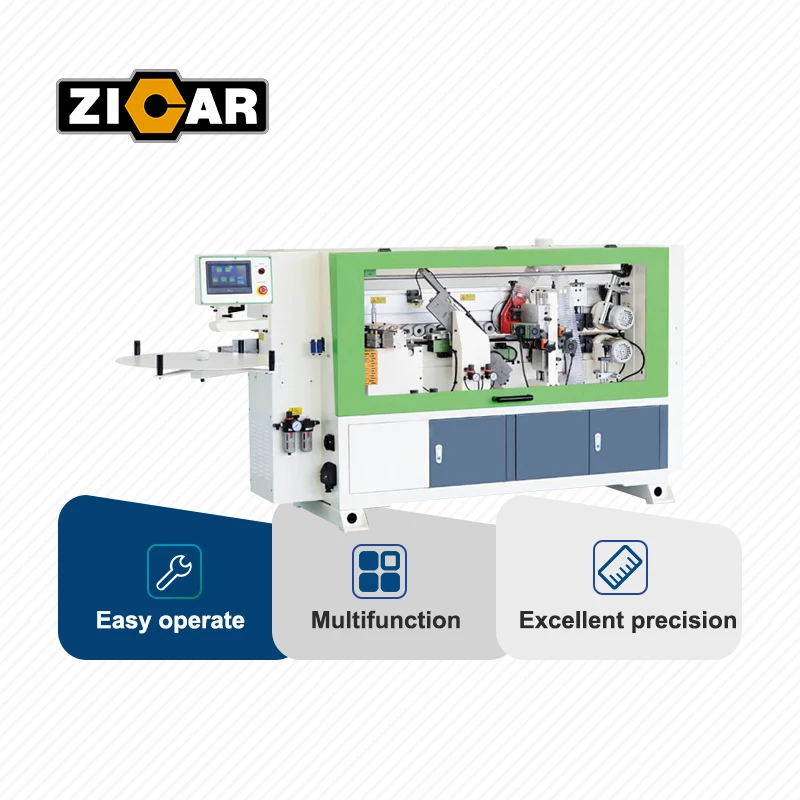 Zicar Board Edge Banding Machine Wood Based Panels Machinery Edge Banding Machine For Plywood