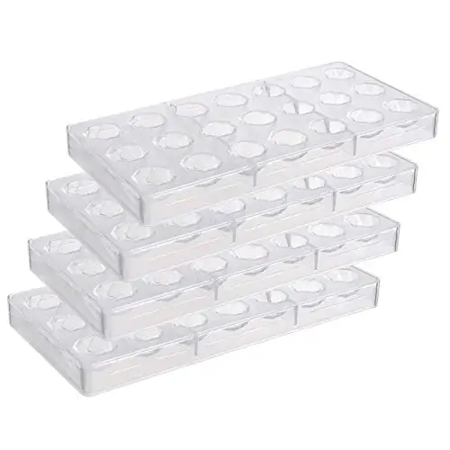 Factory Wholesale Custom Clear Plastic PP PET PS Blister Thermoforming Chocolate Candy Tray Mold Packaging Tray for Food