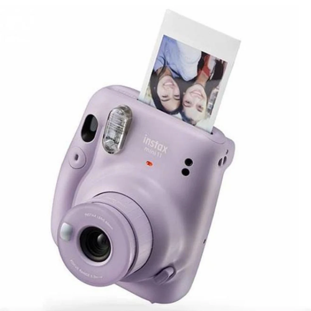 Высокое качество и низкая цена Fujifilm Instax Mini 11 мгновенная камера детская игрушечная камера с ремешком и двумя кнопками затвора