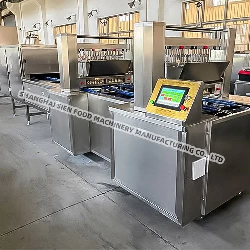 Popular Selling Hamburger Gummy Multi Color Soft Jelly Candy Making Machine with New Technology