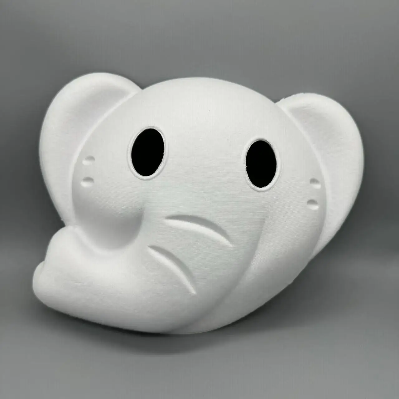 Costume diy paper pulp anime face mask